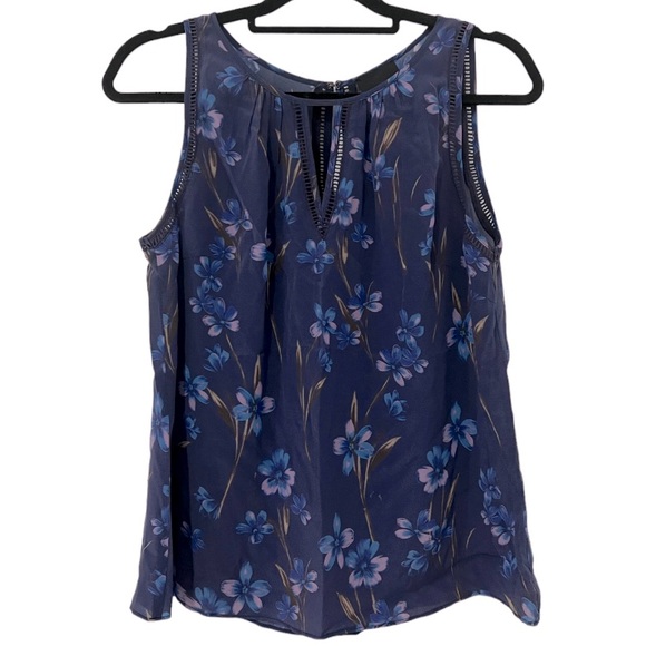 Greylin 100% silk sleeveless top. - Picture 1 of 4